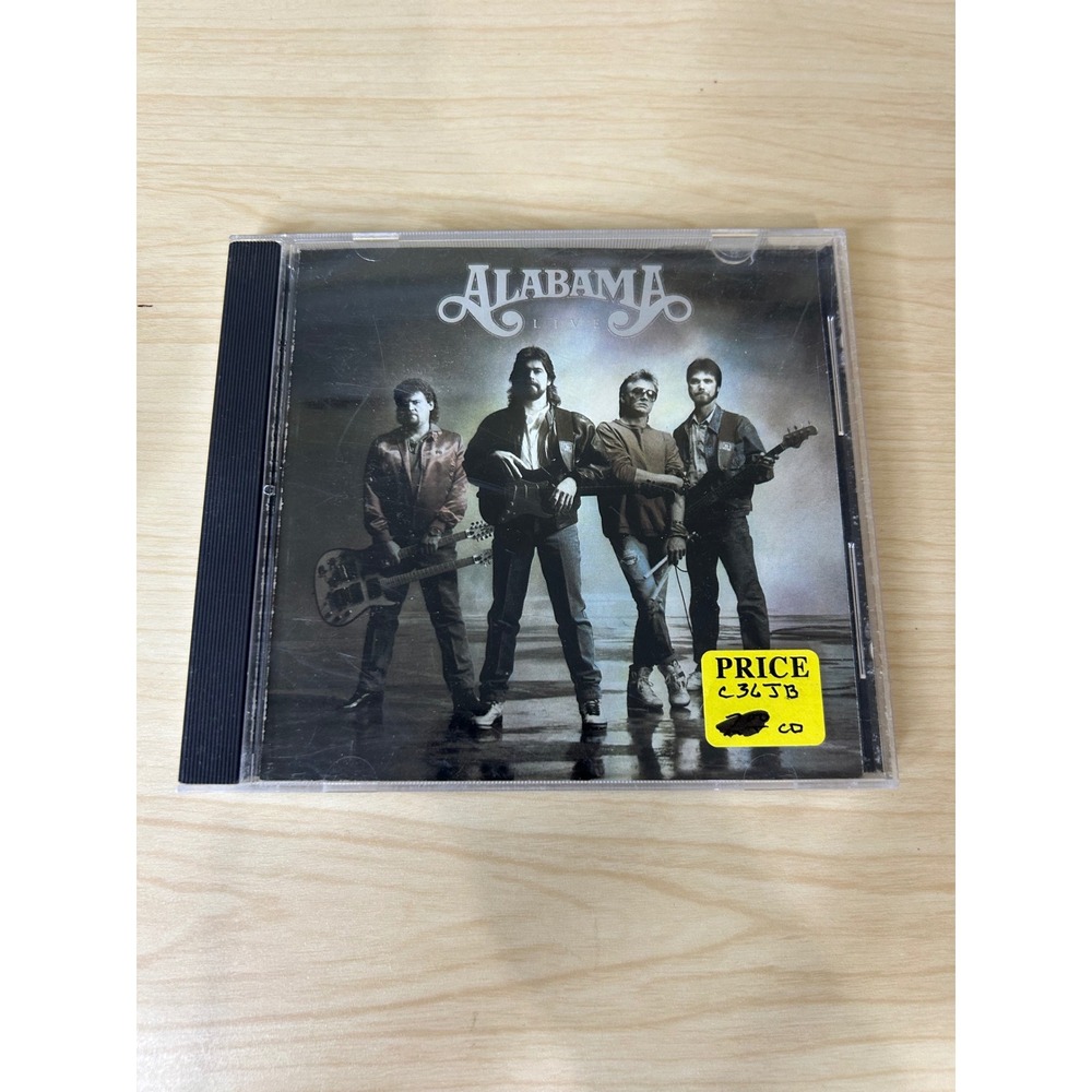 Alabama Live CD 1988 RCA Records 56825-2 Country Rock Music Album‎